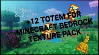 +12 TOTEMS TEXTURE PACK FOR MIENCRAFT BEDROCK 1.21+ (ALL TOTEM IN DESCRIPTION)