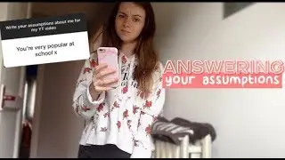 Answering your Assumptions about ME! 🙈