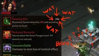 25+ Second Seeping Bile in PvP? How tf Diablo Immortal