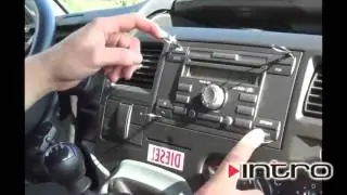 Как снять магнитолу Ford Transit