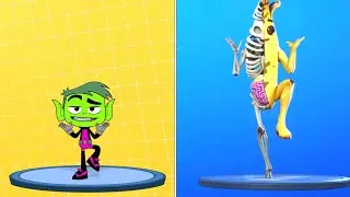 Fortnite Dance Battle: Halloween vs Cartoon Network