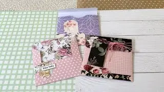 6x6 Paper | 2 in 1 Envelope Style Double Pocket, Gift Tag | HM/Packaging IDEA | @septeria18