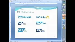 SAP S/4 HANA - EWM (Decentralized & Embedded) Training Demo.
