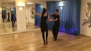 How to dance West Coast Style in Jive - Advanced