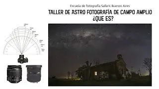 Astro fotografía de campo amplio