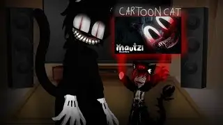 La familia cartoons reaccionando a (CARTOON CAT run awy) 🖤💯☠️