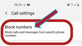 How to Block Number on Android Mobile Without any app