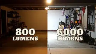 Easy to Install Super Bright LED Garage Lighting