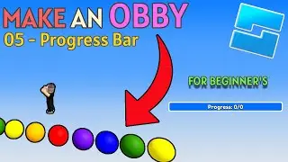 How to Make an Obby in Roblox Studio | Part 05 | Progress Bar
