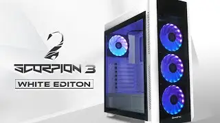 CHIEFTEC I SCORPION 3 WHITE EDITION I GL-03W-OP Official Video I White ATX Gaming Case