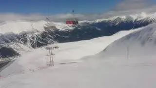 Новая горнолыжная трасса на северном склоне на Хребет Габулу, Архыз