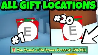 🎁ALL 20 *PRESENT LOCATIONS* In Pet Simulator X! (Christmas Update)