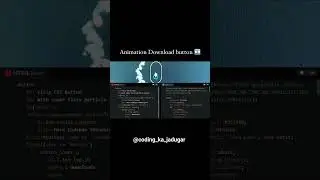 Animated Download button || HTML CSS 