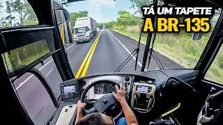 Conheci a BR-135 em MG | Finalizando viagem Salvador x SP