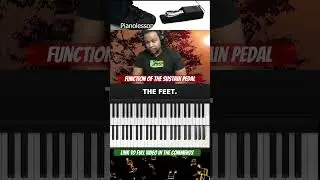 Function Of The Keyboard Sustain Pedal