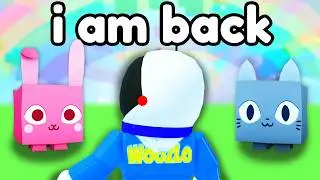 i Returned to Pet Simulator 99!!