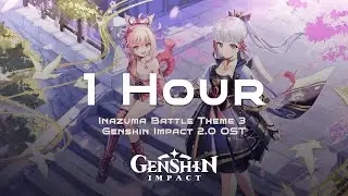 Inazuma Battle Theme 3 - 1 Hour Channel Genshin Impact 2.0 OST