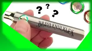 Brass Knuckles Vape battery blinking 3 times