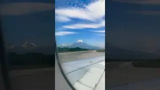 Камчатка, вулканы, аэропорт