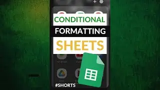 Conditional Formatting on Mobile Google Sheets 