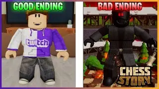 Chess ♟️ (STORY)-All 2 ENDINGS | ROBLOX