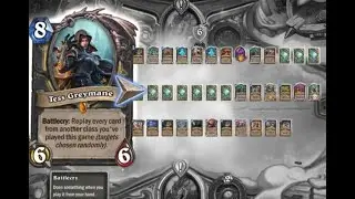 Hearthstone: Infinite value meets Tess Saron