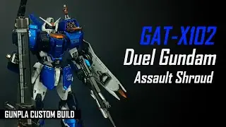 GAT-X102 Duel Gundam Assault Shroud (MG) - GUNPLA CUSTOM BUILD