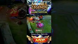 ALPHA VS  DARK SISTEM #trandingshorts #alphabestbuild #mobilelegends #buildalphatersakit