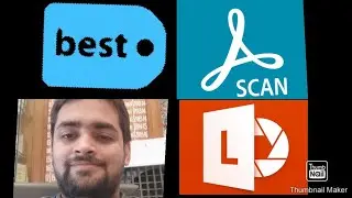 Which App is best Adobe scan|Office lens,Cam Scanner Alternative