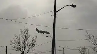 Bombardier CRJ200 Landing Toronto Pearson RWY24R!