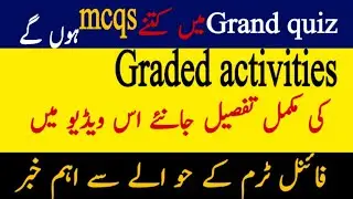 Vu graded activities are open , vu grand quiz prepaeation