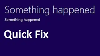Something Happened Windows 10 Upgrade Quick Fix and solution Media Creation Tool