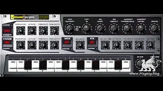 Muon Tau Pro Bassline Synthesizer v2 0 VSTi x86 WiN AiR