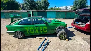 Тестируем прицеп-подкат|Жесткий феил с БМВ на VQ30DET