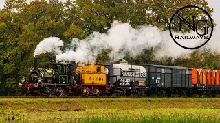 19 oktober 2024 Najaarsstoomdagen 2024 bij de Museum Buurtspoorweg deel 1: zaterdag