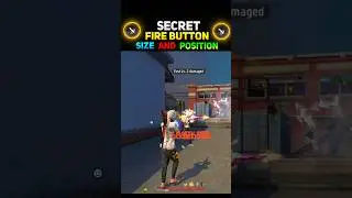 Best Fire Button Size In Free Fire | Fire Button Size And Position | 4gb 6gb Ram Free Fire Setting