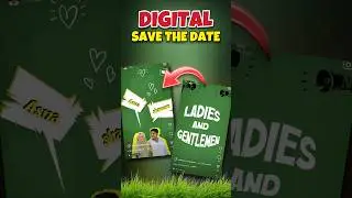 DIGITAL SAVE THE DATE VIDEO EDITING