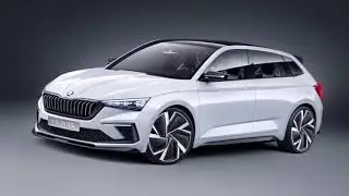 Skoda Vision RS   Great Compact Car!