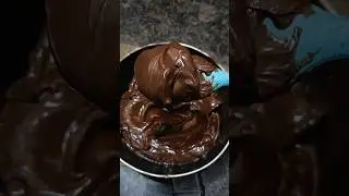 Easy Chocolate Ganache Recipe #egglessbaking #bakewithsonia #chocolaterecipe