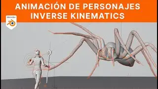 ANIMACIÓN DE PERSONAJES EN BLENDER  - INVERSE KINEMATICS (IK)