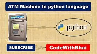ATM machine in python