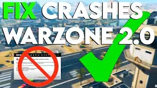 HOW TO FIX Crashes in Warzone 2 & Modern Warfare 2! (NEW)
