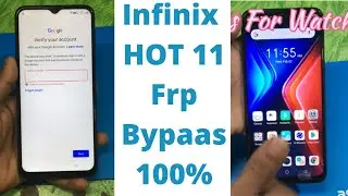 Infinix Hot 11 Frp Bypass/Google Account Lock Remove 100% Without Pc Very Easy 2022