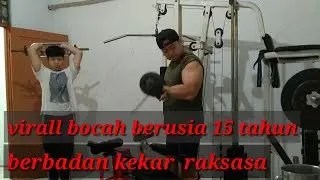 viral bocil dede hanzen berbadan kekar...