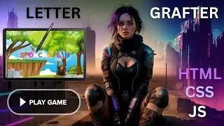 How to Make a Word Game Using Pure JavaScript. Letter Crafter.