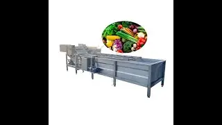 air bubble type vegetable and fruit washing machine-potato washing machine