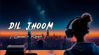 Dil Jhoom / CraKK Song  / Vishal Mishra  (Slow + Reverb) Lofi Edit#lofi #slowedreverb #maanmerijaan