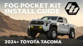 Baja Designs Install: Fog Pocket Kit 4th Gen Tacoma