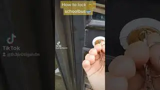 School Bus conversion Project Pt.2 Bus locks