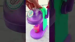 Mini DIY Slime Boba Espresso Machine Satisfying Video ASMR!🧋